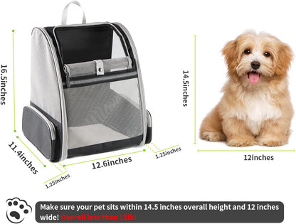 Innovative Traveler Bubble Backpack Pet Carriers for Cats and Dogs